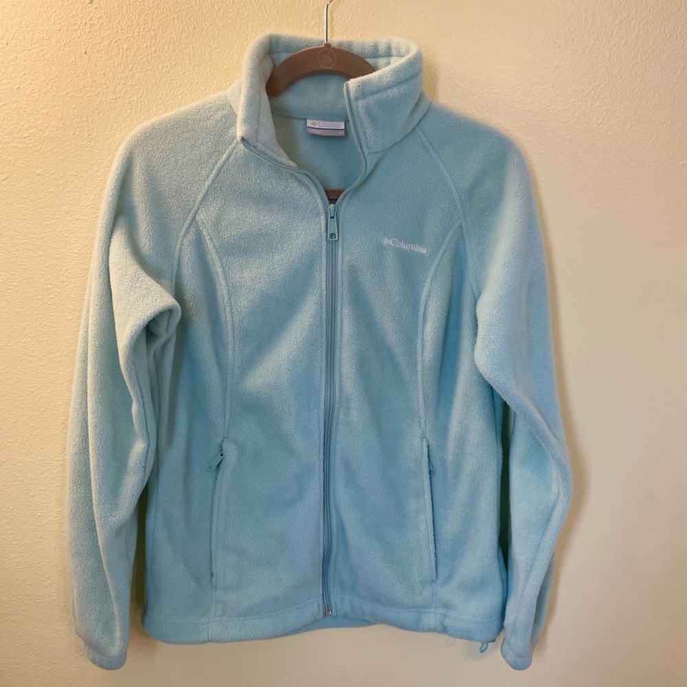 Light Blue Columbia Fleece Jacket